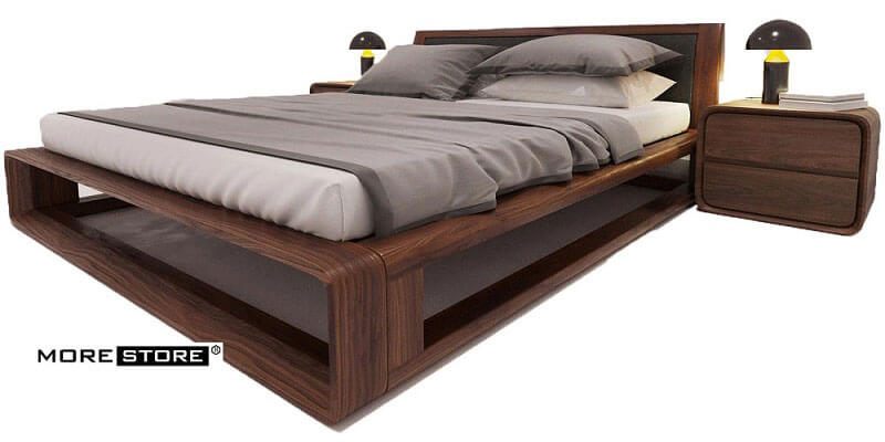 Mẫu thiết kế giường ngủ đẹp với kiểu dáng hiện đại bắt mắt làm nổi bật phòng ngủ của gia chủ 